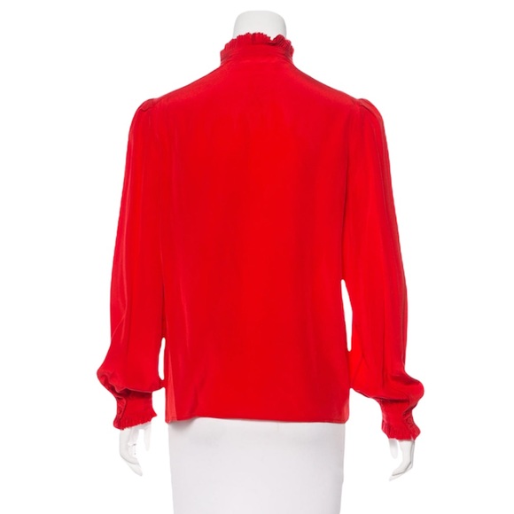 Zadig & Voltaire Taccora Silk Blouse New Medium - Picture 5 of 8